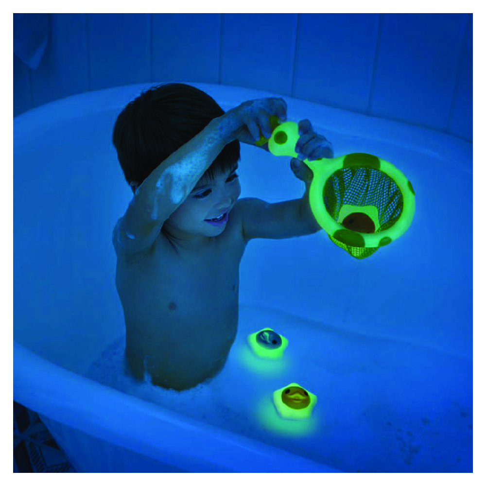 Munchkin - Catch a Glowing Star Glow in The Dark Baby Bath Toy 12m+