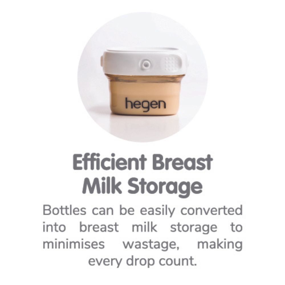 Hegen - PCTO Breast Milk Storage PPSU, 60ml - Pack of 6