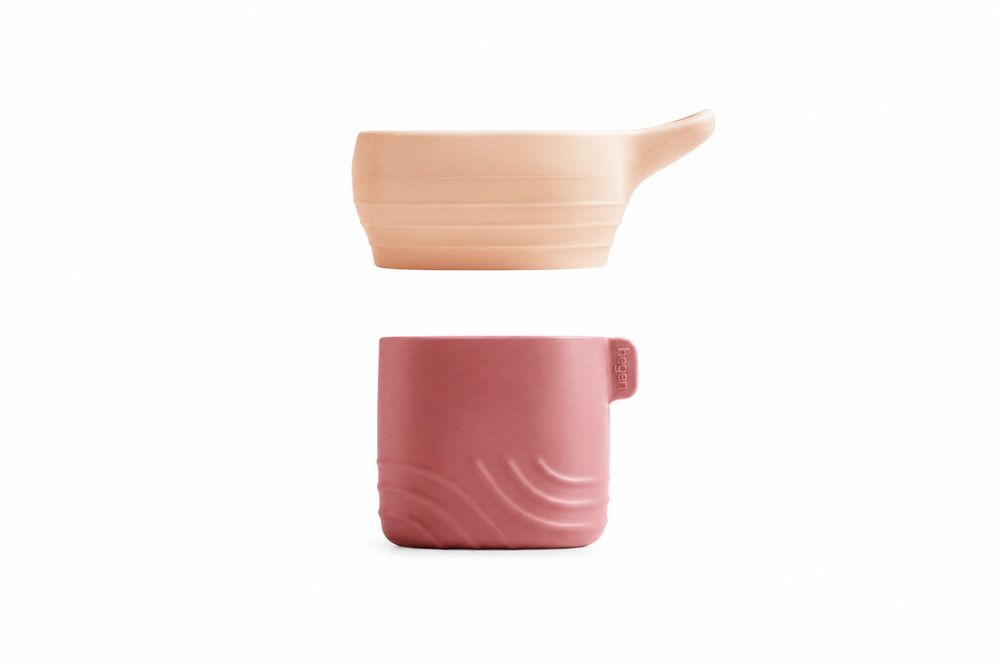 Hegen - PCTO Lifestyle Bottle - Pink Rosette - 450 ml