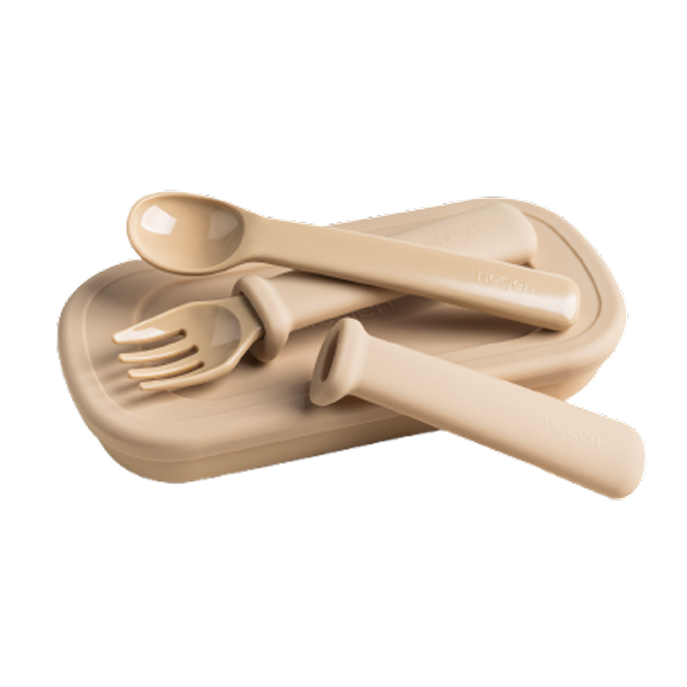 Hegen Multi-Stage Fork & Spoon With Case - Taupe