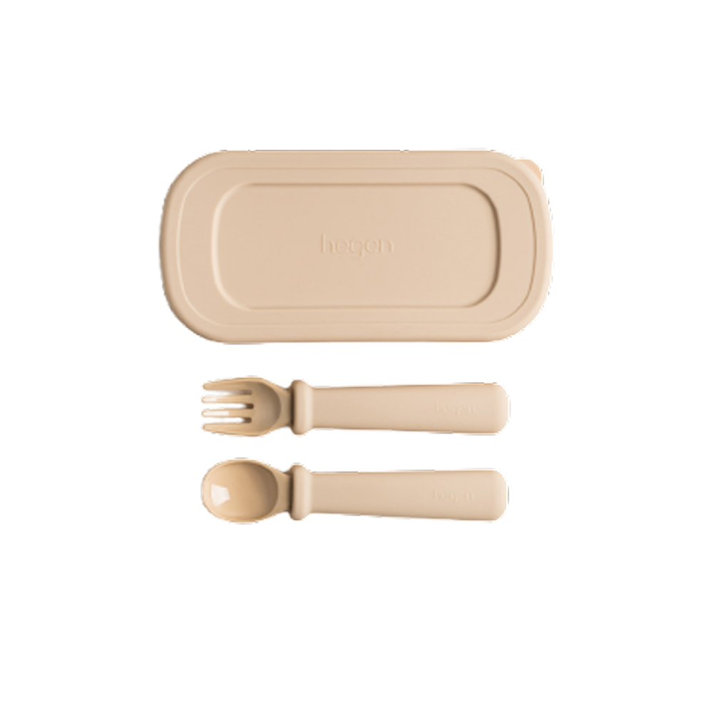 Hegen Multi-Stage Fork & Spoon With Case - Taupe