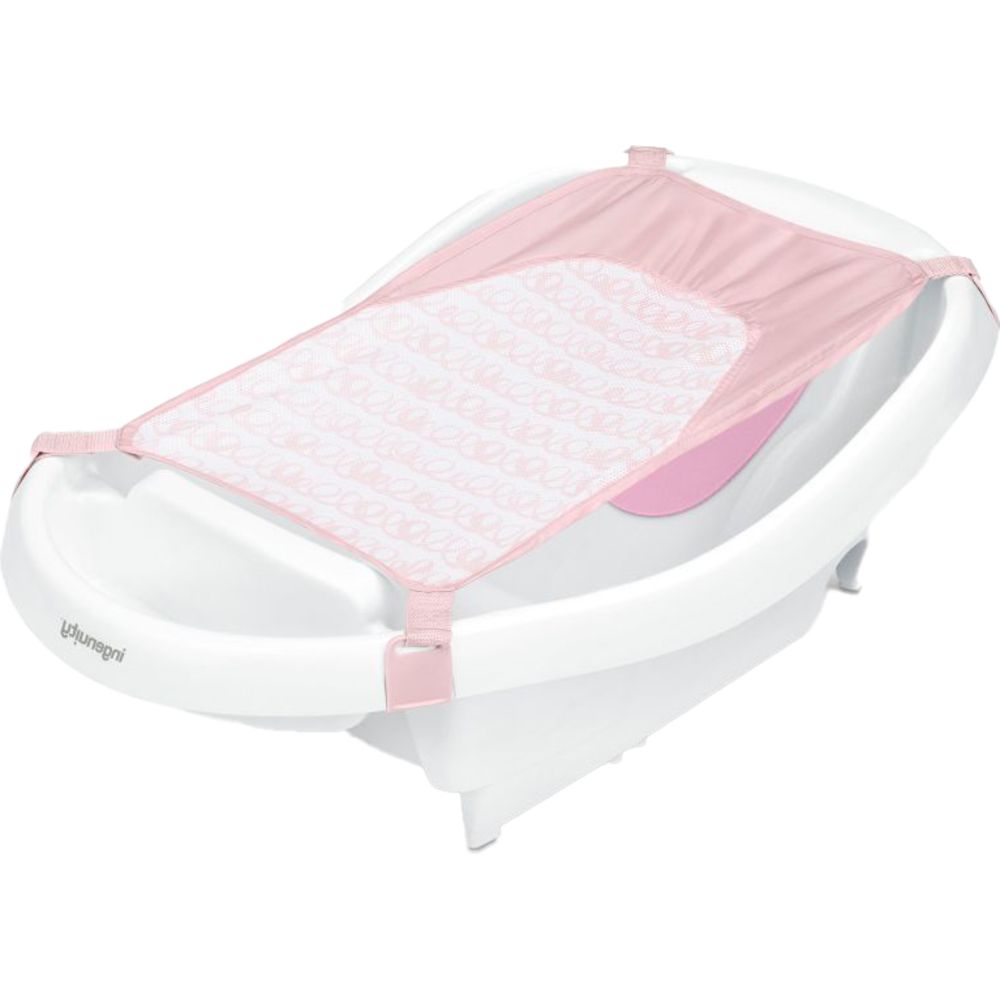 Ingenuity - Ingenuity Comfy Clean Deluxe Bath Tub - Pink