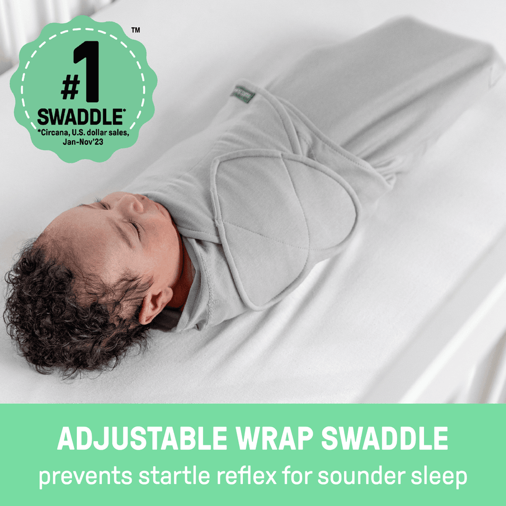 Ingenuity - SwaddleMe Monogram Swaddle - Sunset Space - Pack of 2
