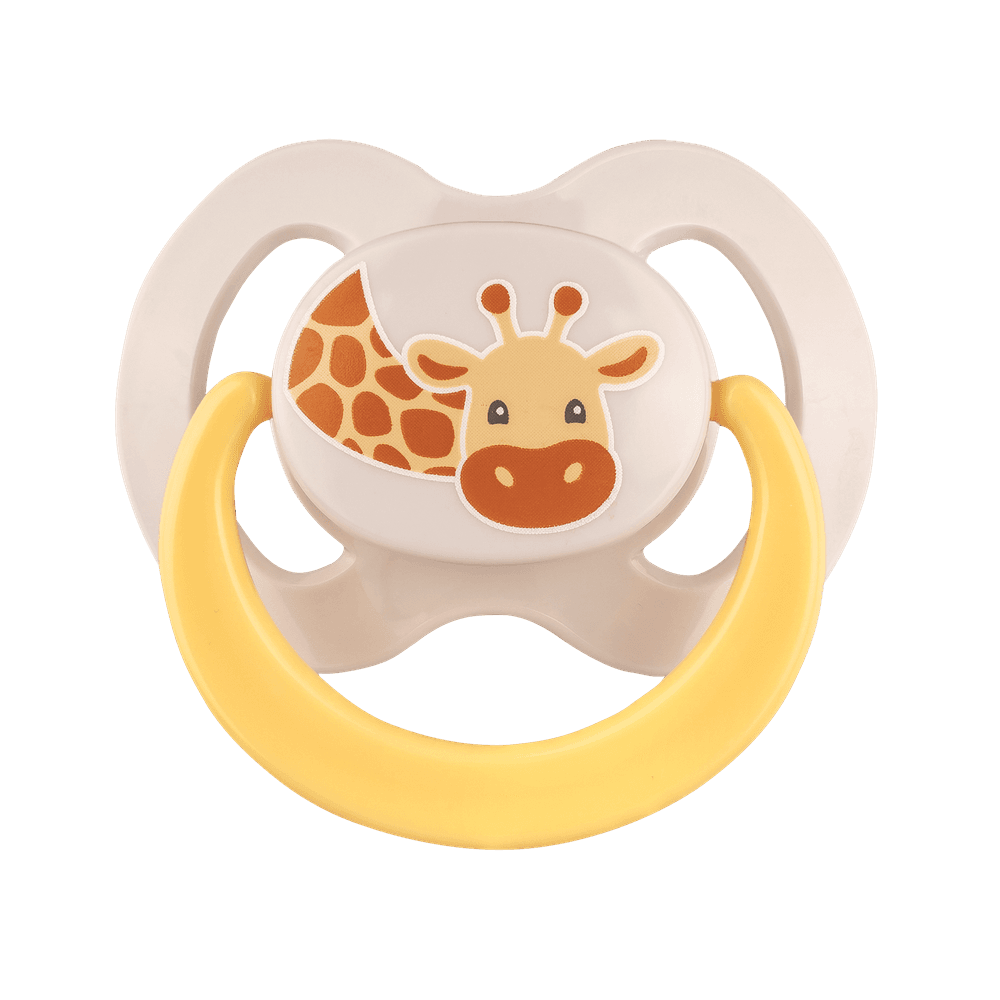Babynova - Orthodontic Soother With Ring - Multicolor - 2 Pc Set