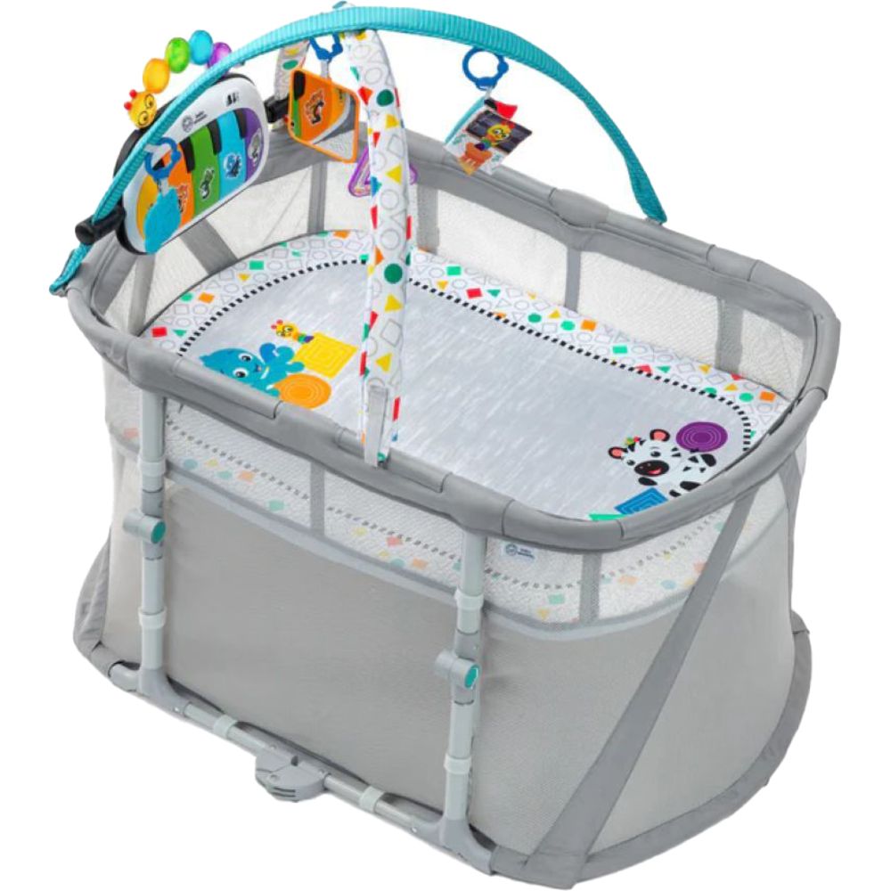 Baby Einstein - 3-In-1 Kick And Snooze Playard - Grey