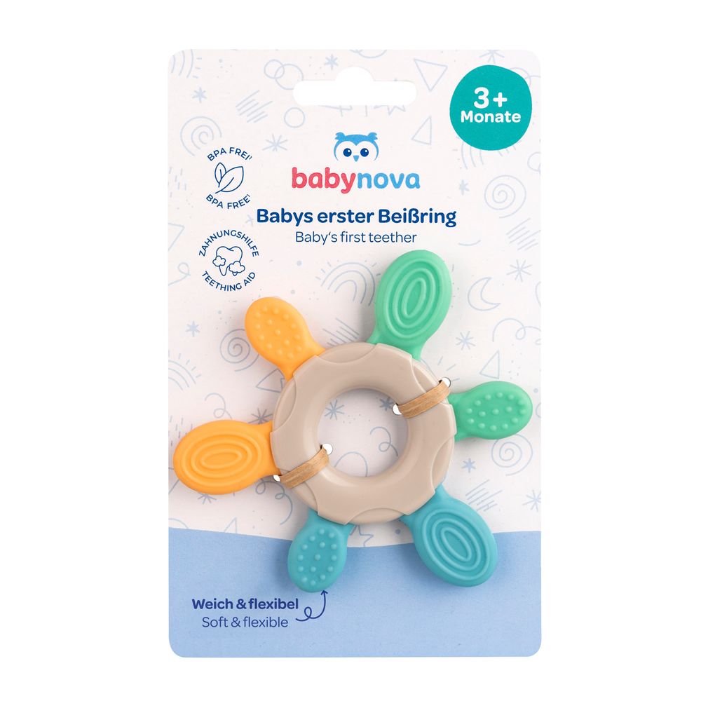 Babynova - Baby's First Teether - Multicolor