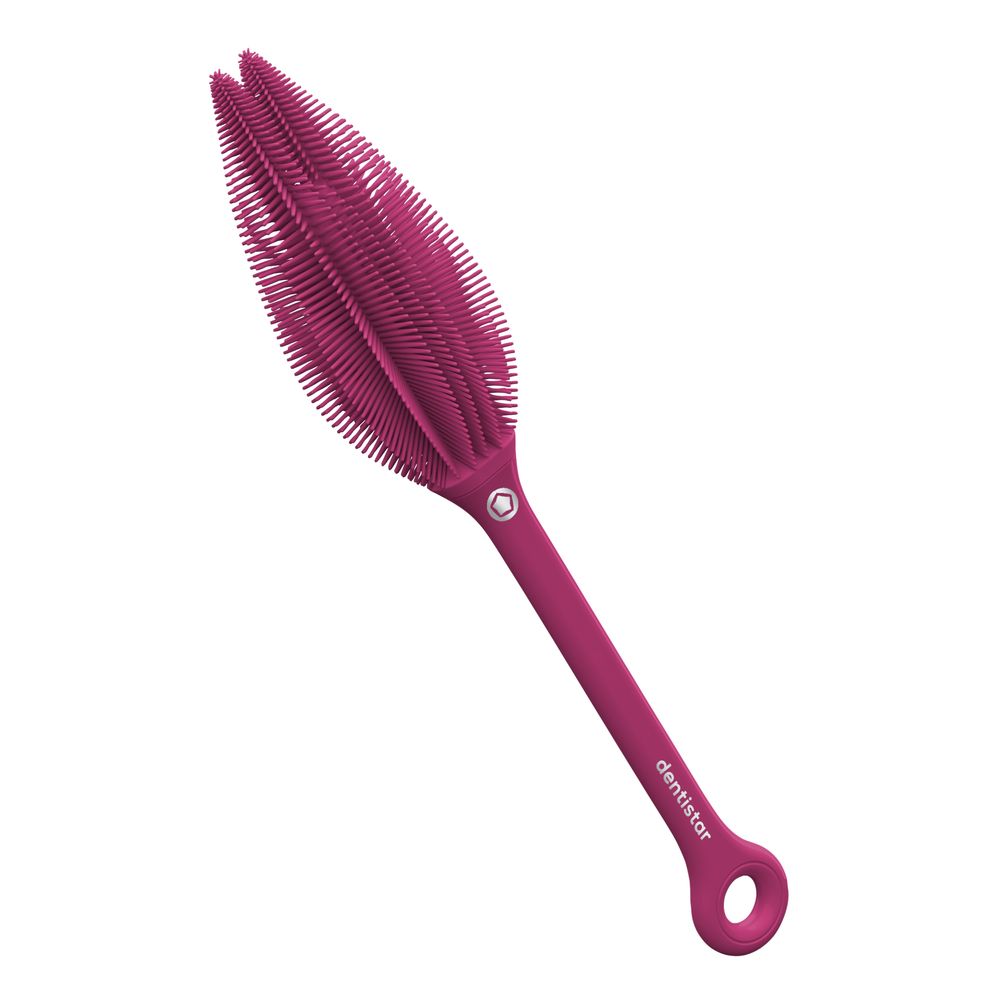 Dentistar - Silicone Bottle Brush - Berry