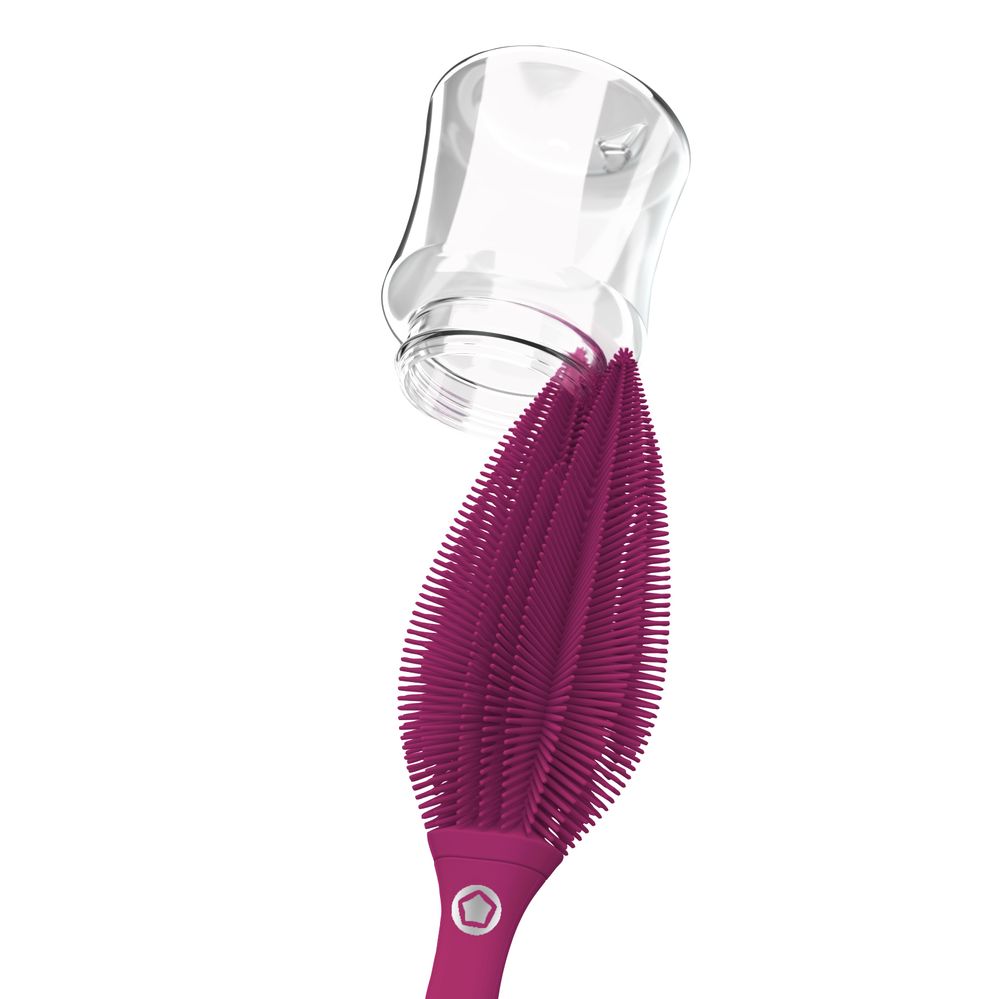 Dentistar - Silicone Bottle Brush - Berry