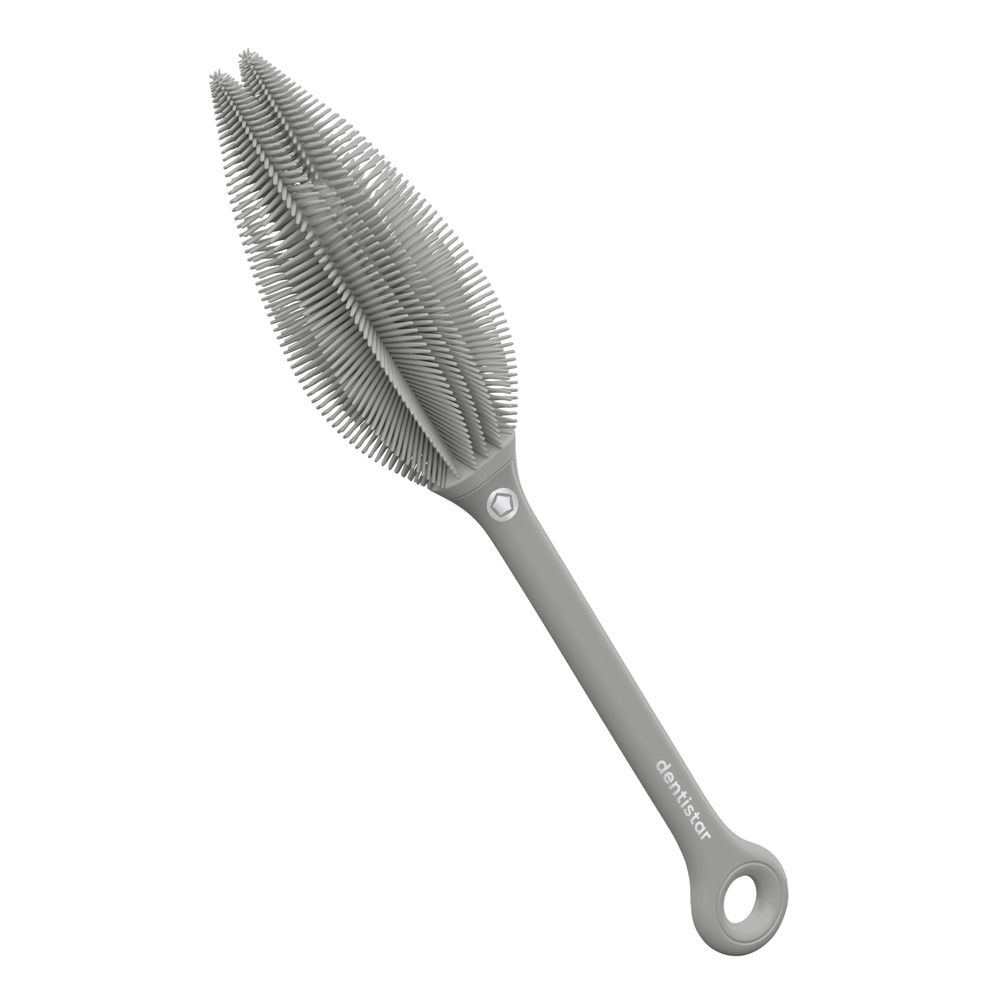 Dentistar - Silicone Bottle Brush - Grey