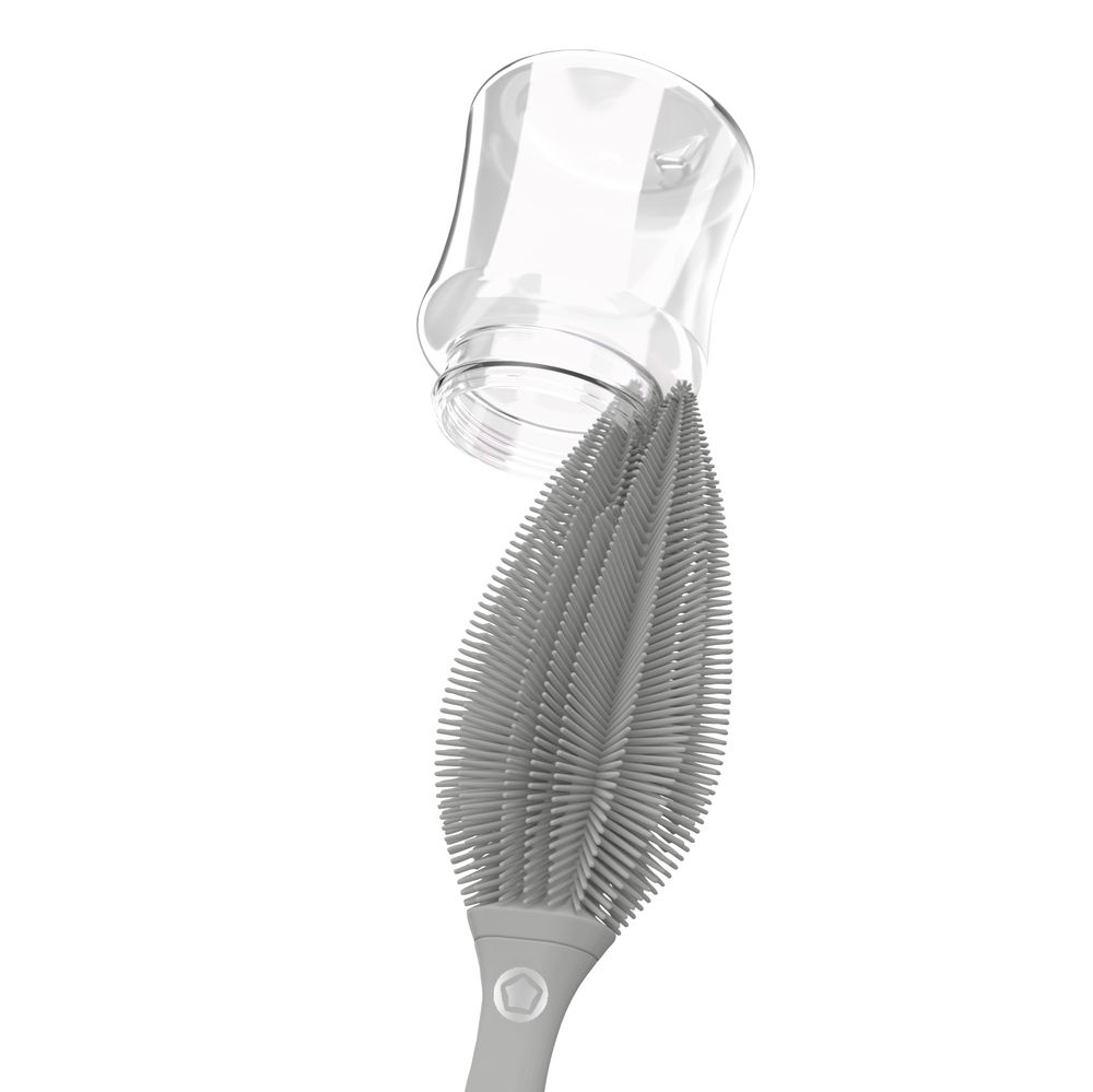 Dentistar - Silicone Bottle Brush - Grey