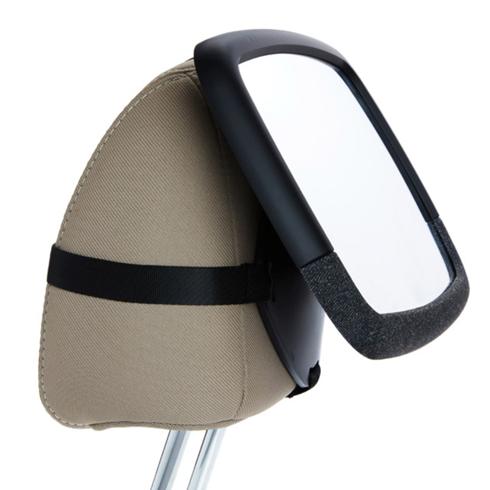 Munchkin - Brica 360-Degree Baby In‑Sight Pivot Car Mirror - Black