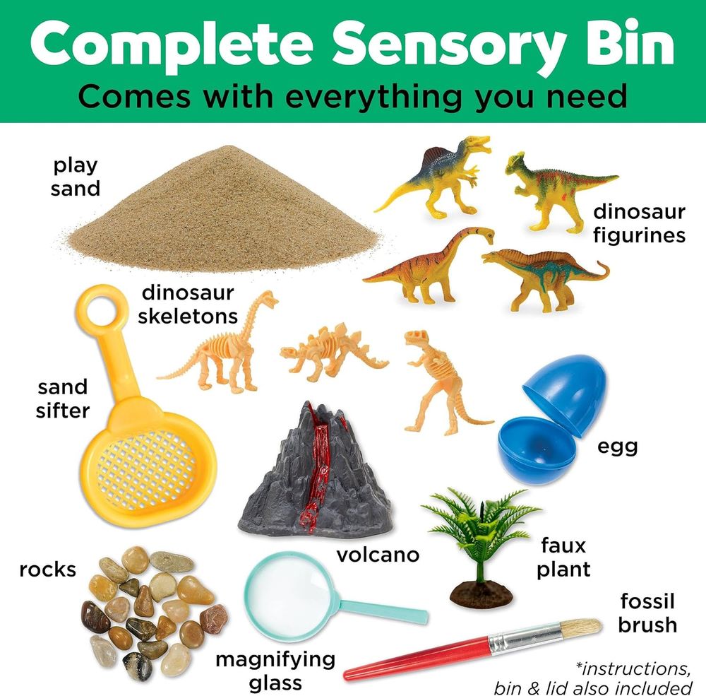 Creativity For Kids - Sensory Bin: Dinosaur Dig