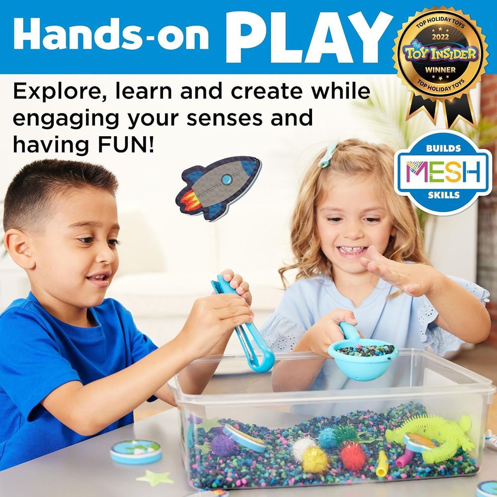 Creativity For Kids - Sensory Bin: Outer Space Toys