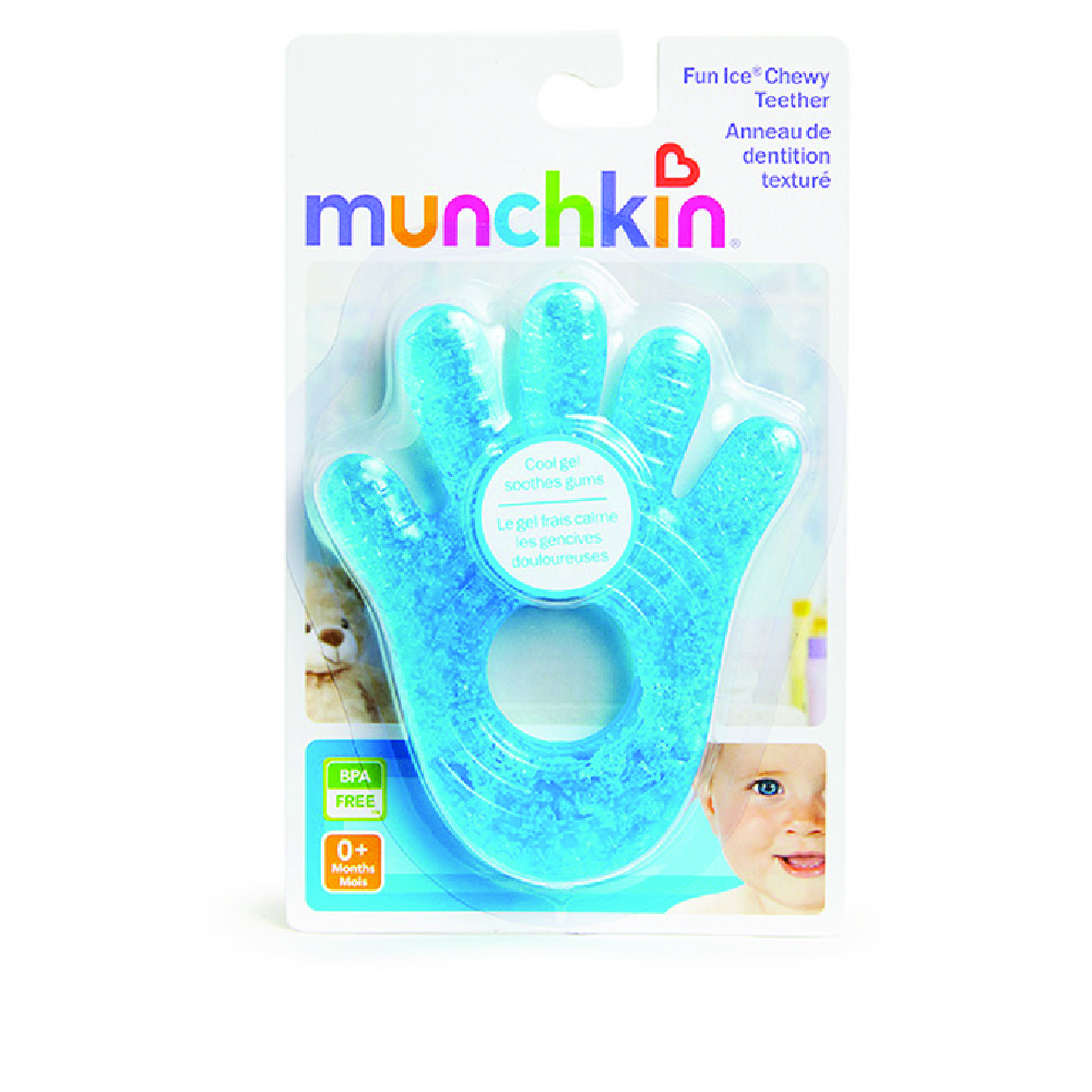 Munchkin - Fun Ice Chewy Teether 0m+ - Blue