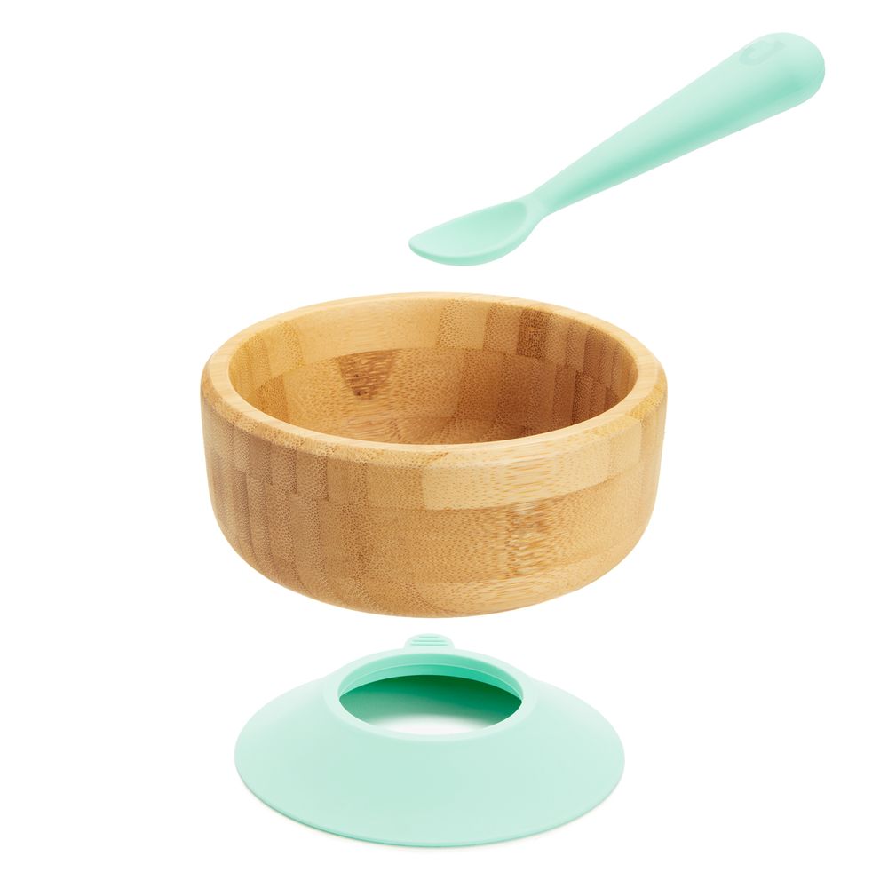 Munchkin Bambou Bowl + Spoon Set 6m+