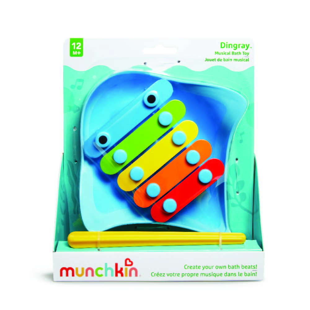 Munchkin - Dingray Musical Bath Toy - Blue