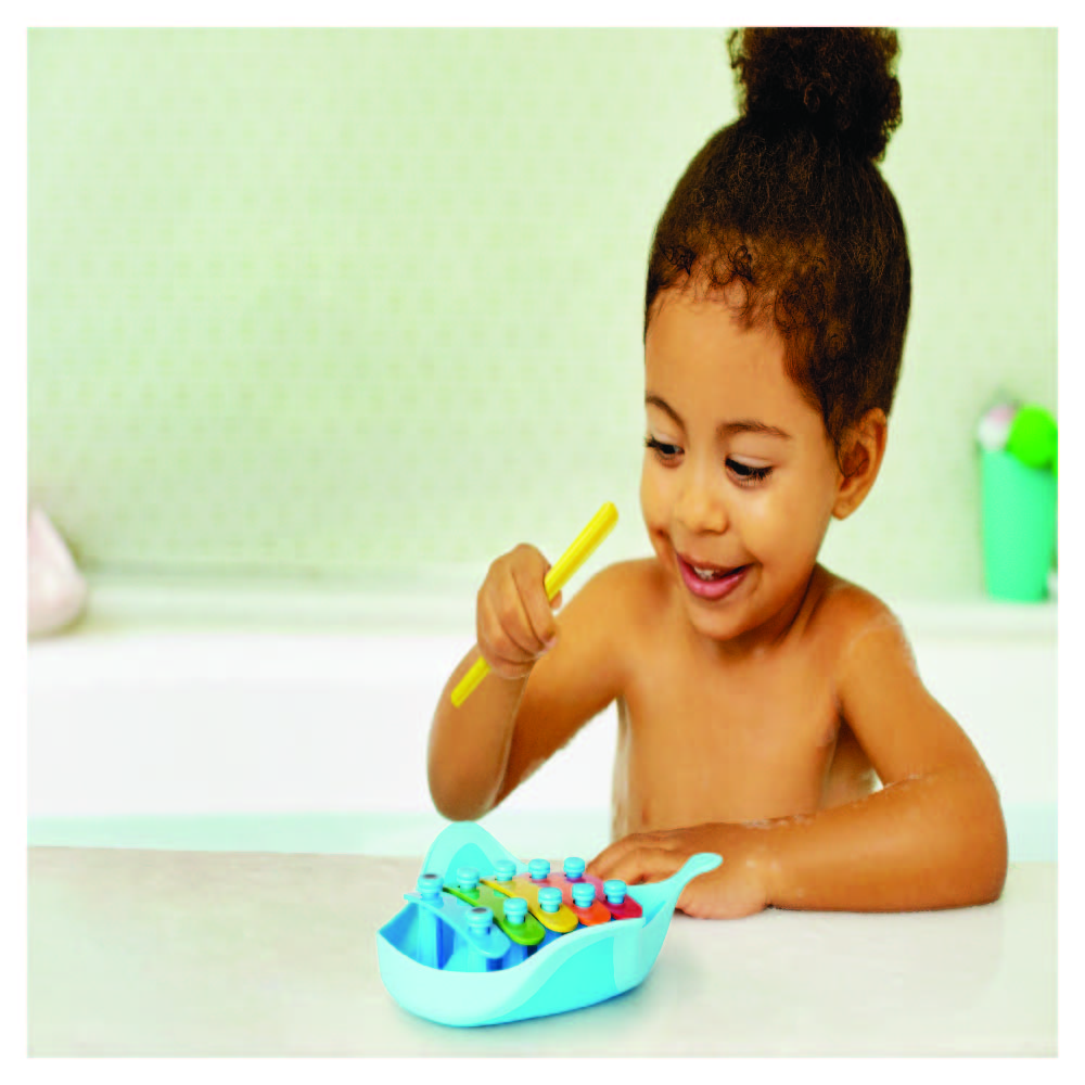 Munchkin - Dingray Musical Bath Toy - Blue