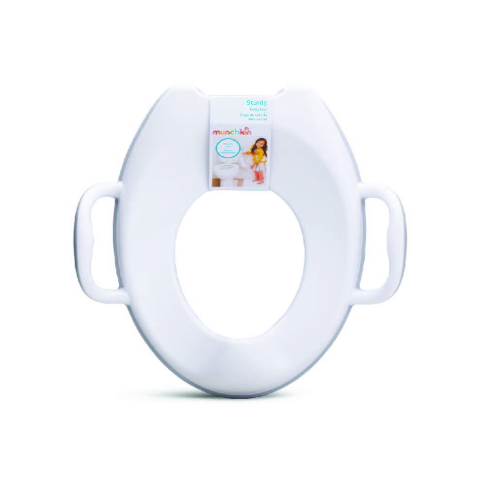 Munchkin - Sturdy Potty Training Toilet Seat - White