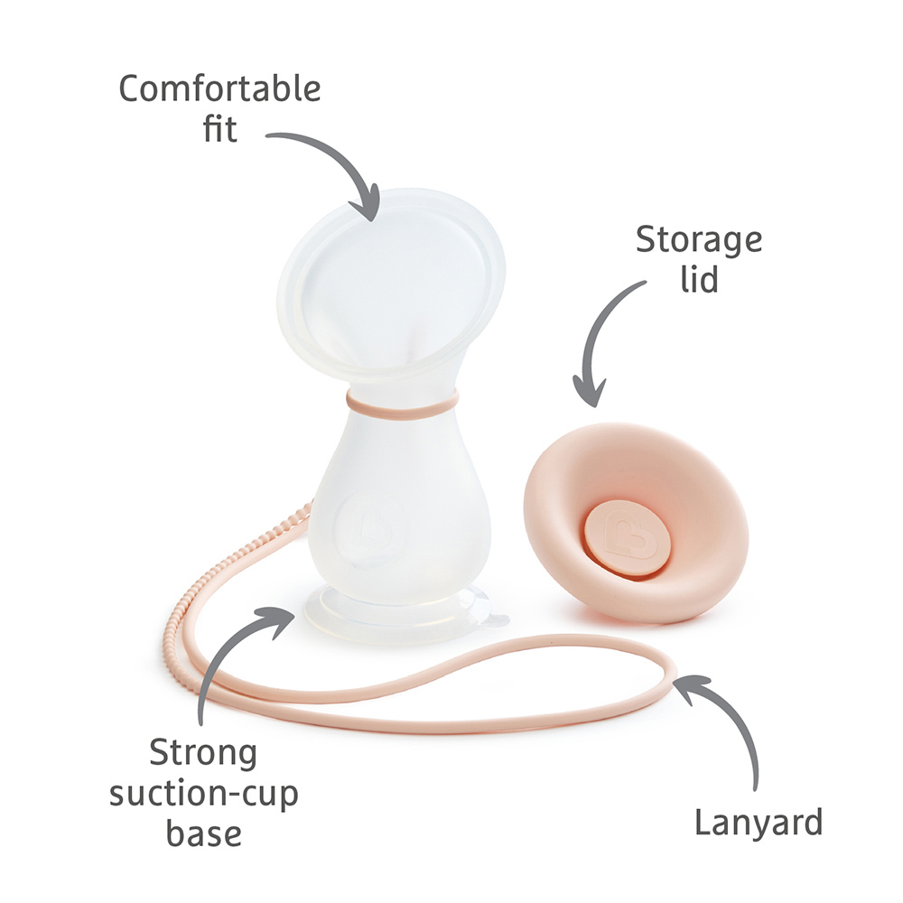 Munchkin - Silicone Manual Breast Pump - 118 ml