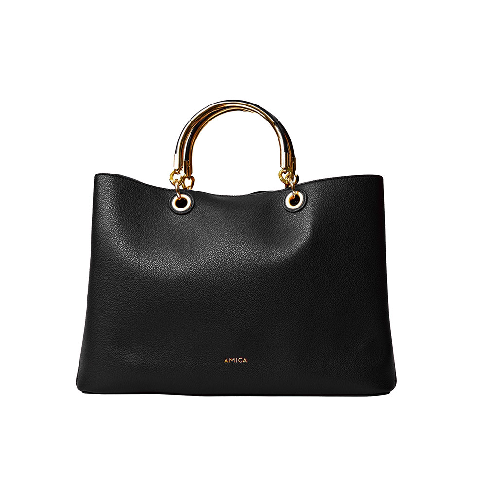 Amica - Emilia Women's Soft Leather Satchel Handbag
