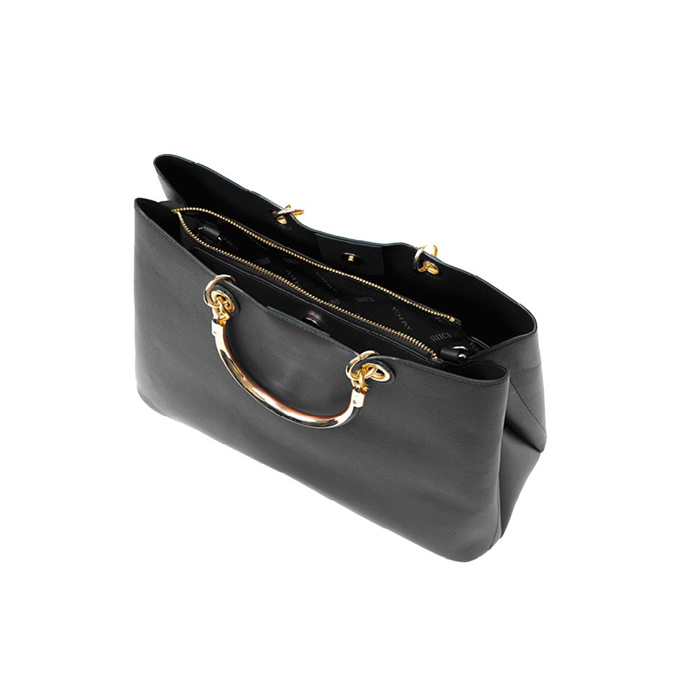 Amica - Emilia Women's Soft Leather Satchel Handbag