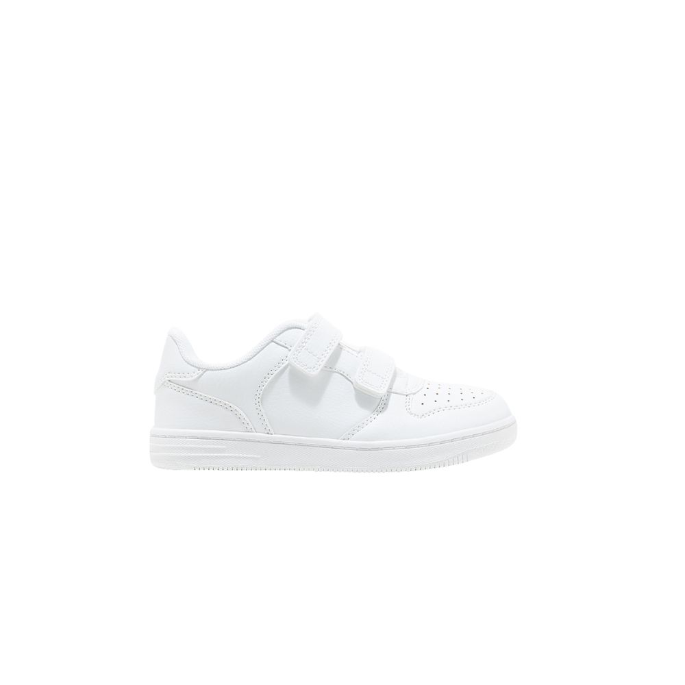 Amica Kids' Double Velcro Trainer School Shoes - White
