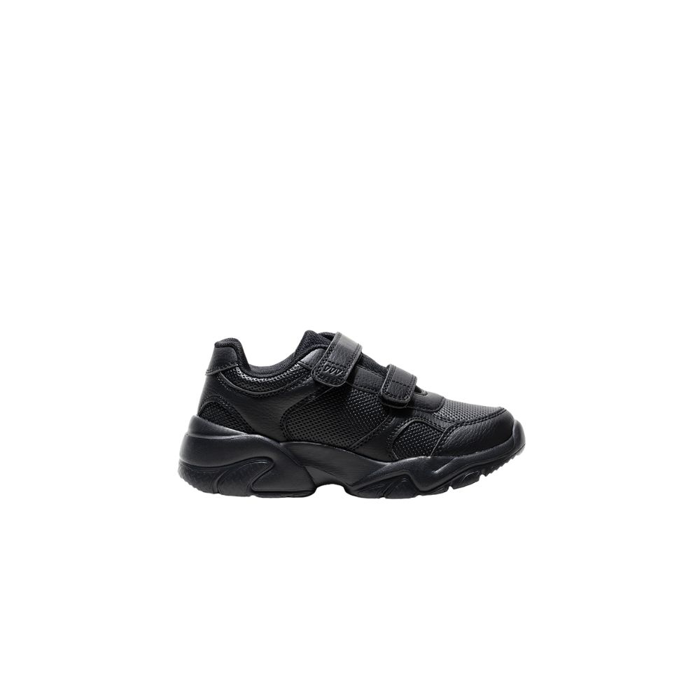 Amica Kids' Double Velcro School Sports Shoes - Black