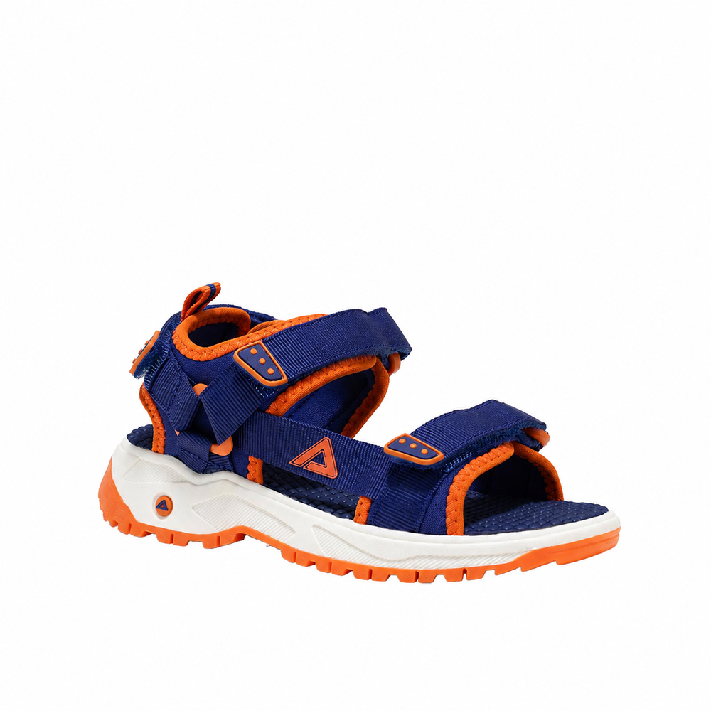 Amica - Boys Kids Sandals - Navy Blue/Orange