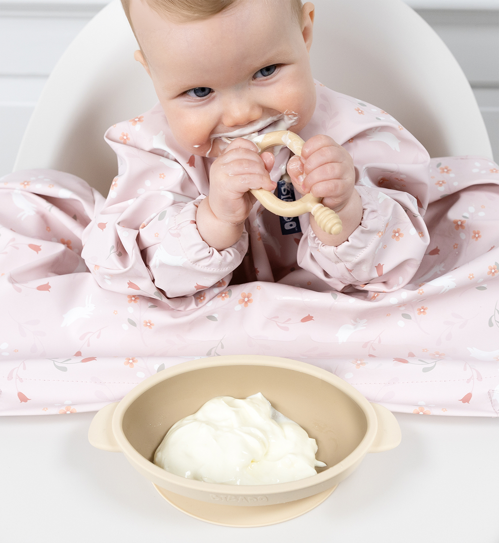 Bibado Super Suction Silicone Bowl - Fawn