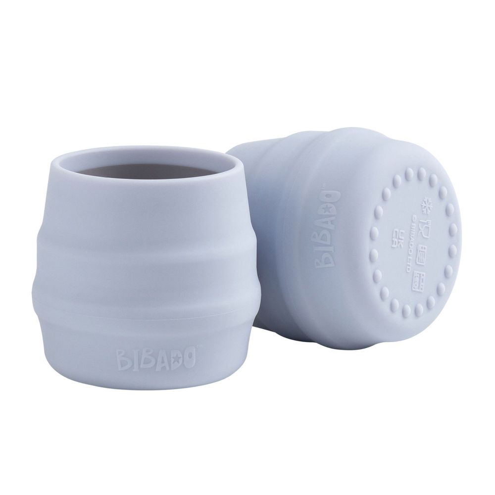Bibado - Sippit Silicone Training Cup Set - Mist - 2 Pcs - 35ml