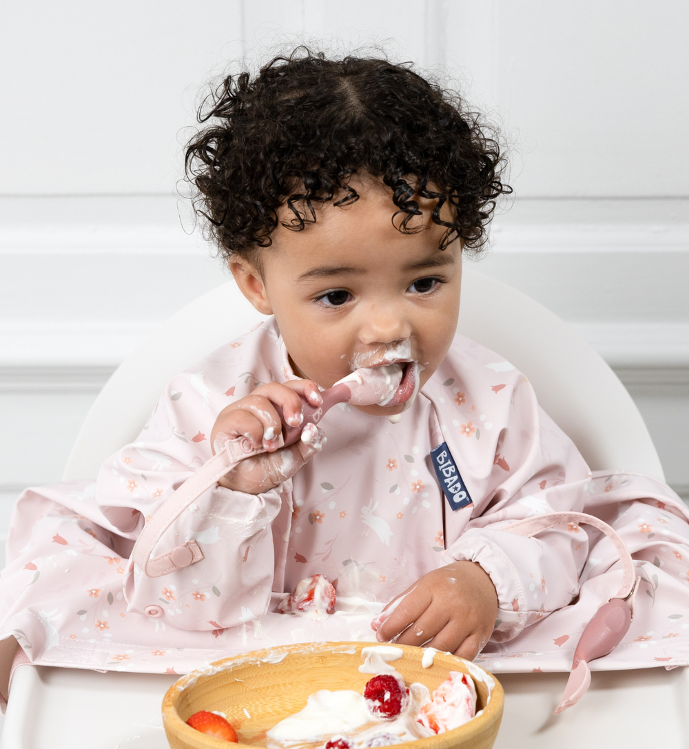 Bibado Baby Handi Cutlery Set - Blush - 2 Pcs