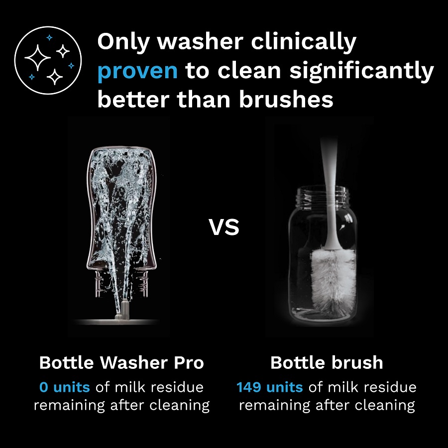 Baby Brezza - Pro Bottle Washer - Black