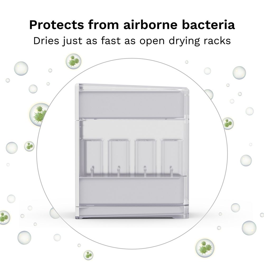 Baby Brezza - Covered Drying Rack with Organizer