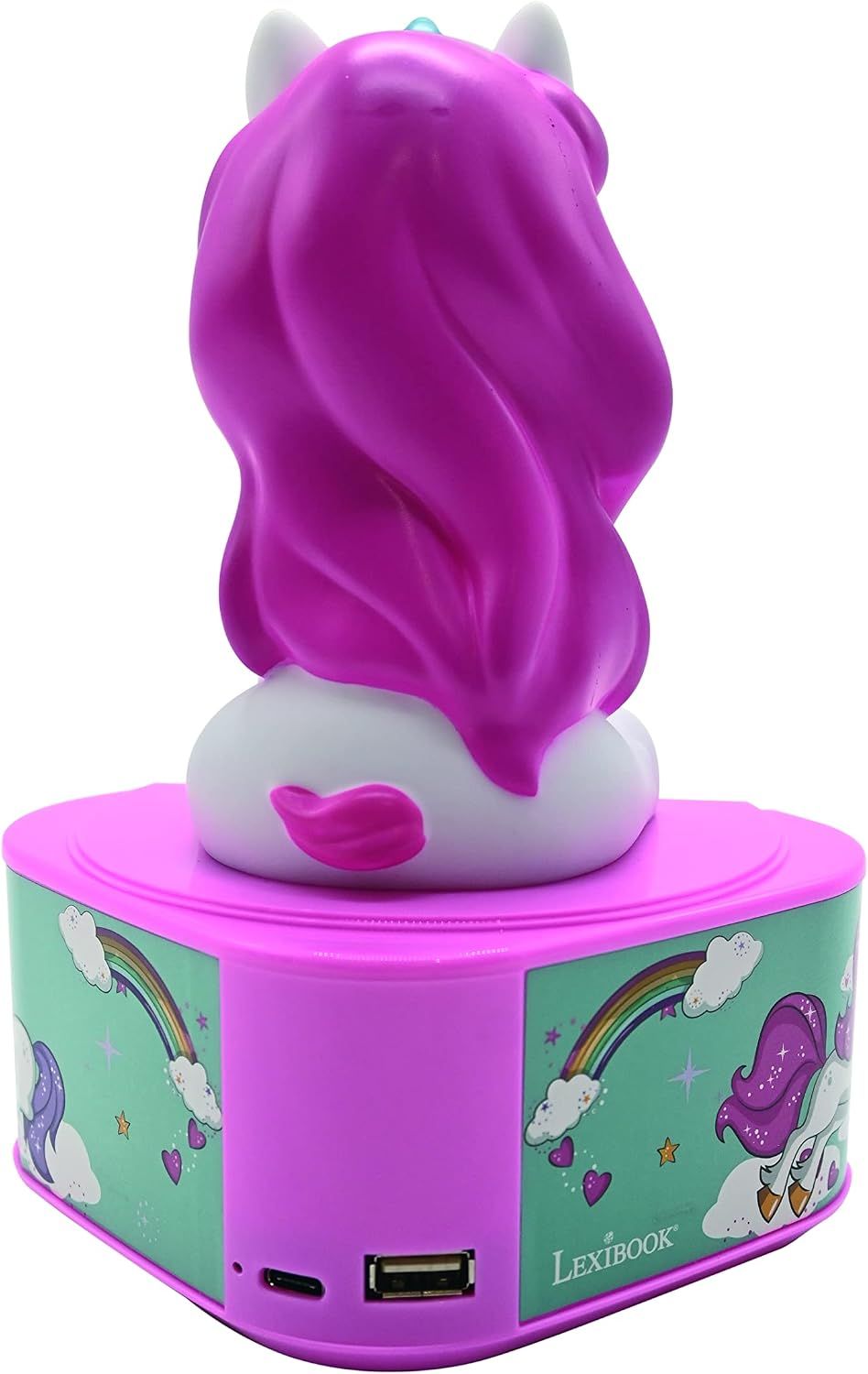 Lexibook - Unicorn Luminous Bluetooth Speaker - Pink