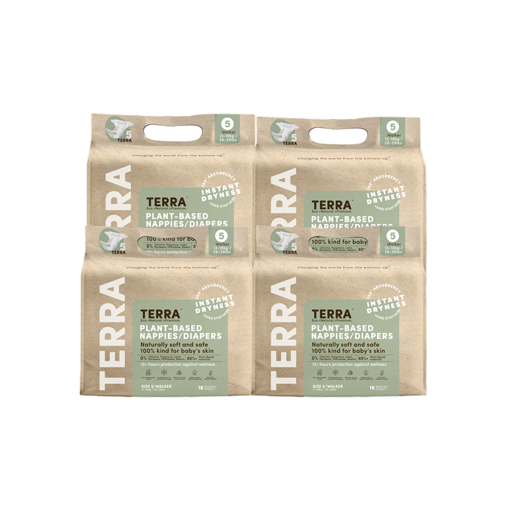 Terra - Walker Diaper - Pack of 4 - 16s
