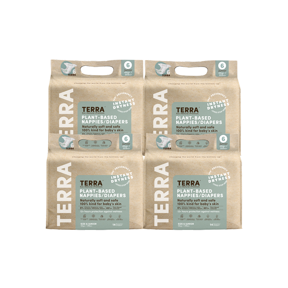 Terra - Junior Diaper - Pack of 4 - 14s