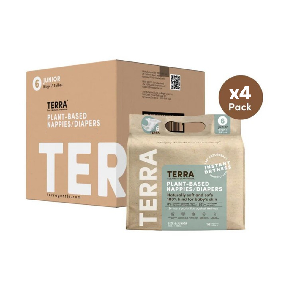 Terra - Junior Diaper - Pack of 4 - 14s