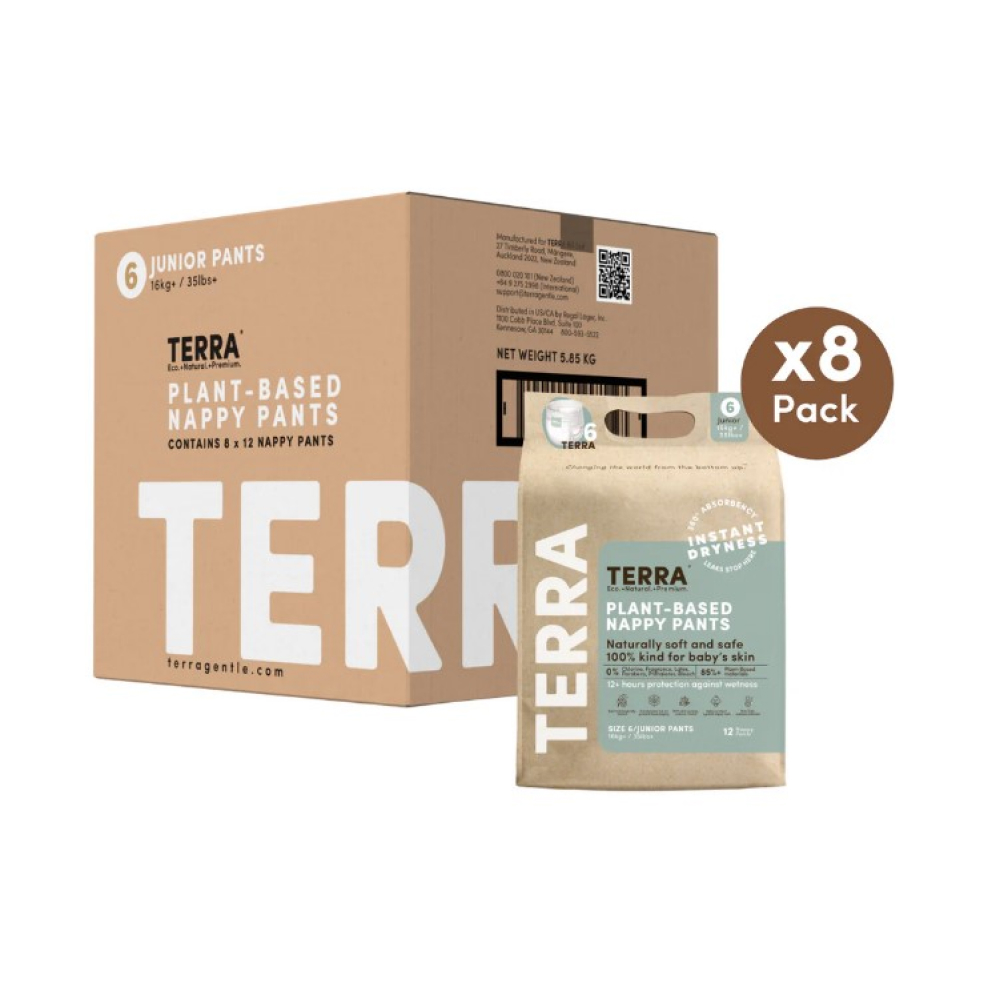 Terra - Baby Diaper Size6 - 16kg - Pack of 8 - 112 Pcs