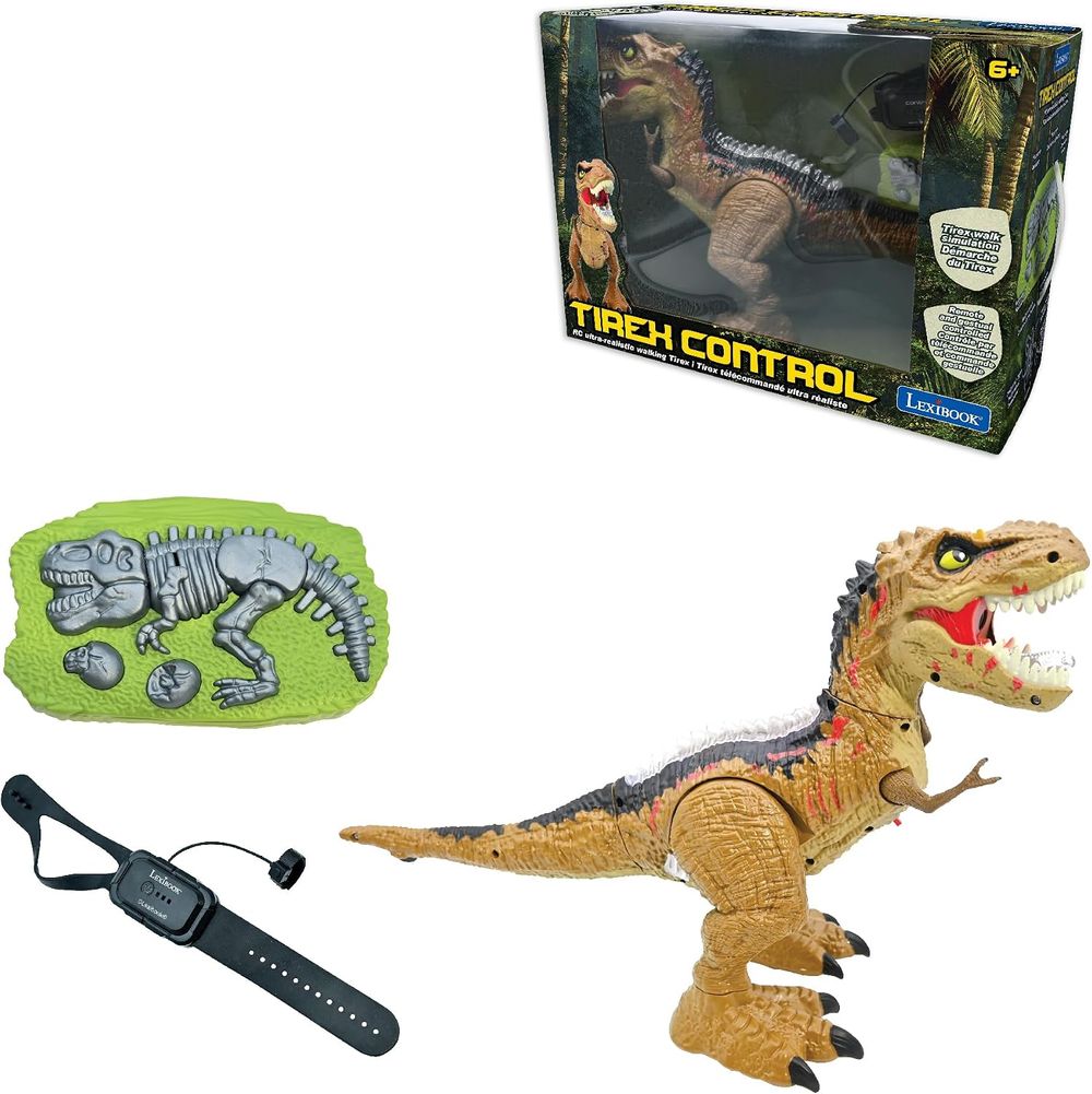 Lexibook - RC Tyrannosaurus Control Remote Control Toy - Yellow