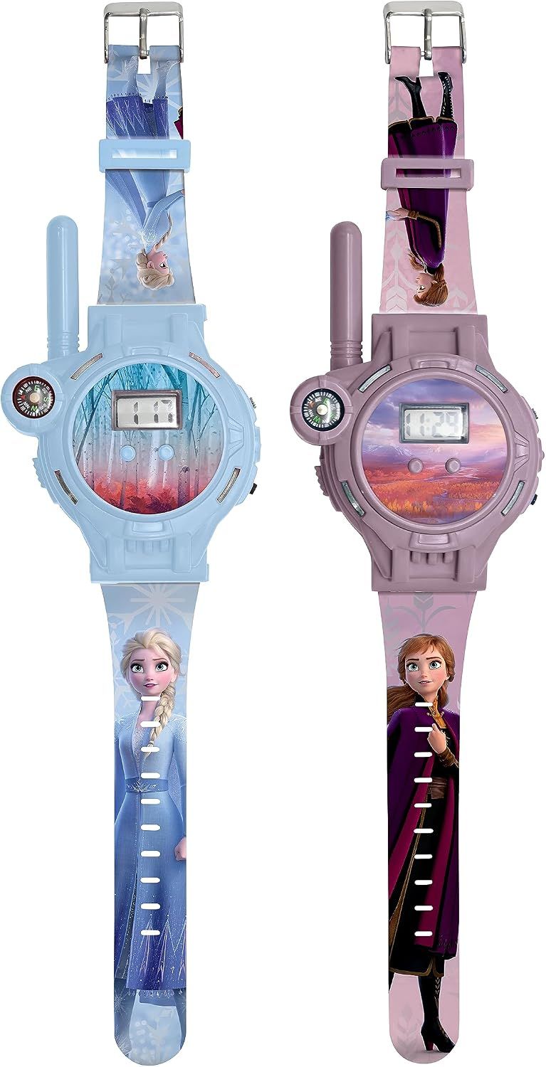Lexibook - Disney Frozen Walkie Talkie Watches - Blue/Purple