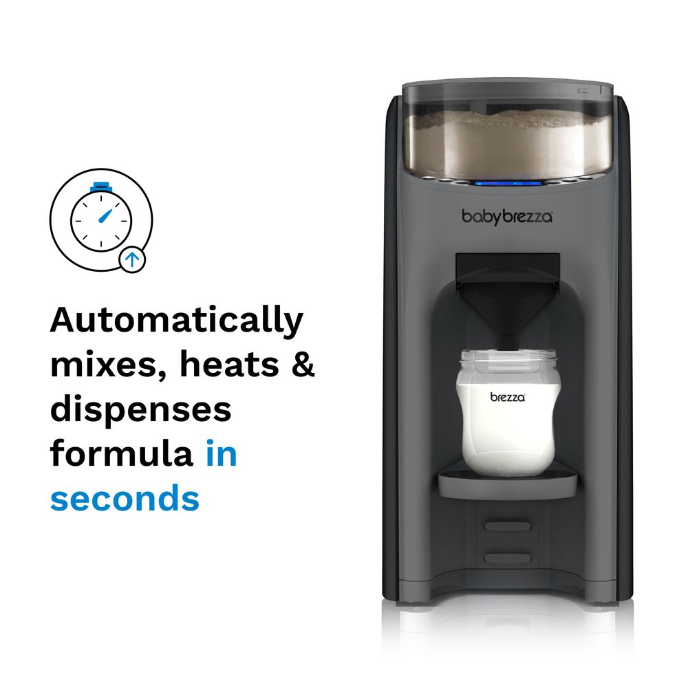 Baby Brezza - Formula Pro Advanced Formula Dispenser Machine - Charcoal