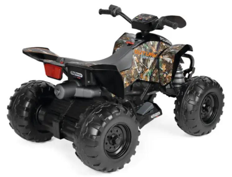 Peg Perego - Polaris Outlaw Camo Electric Ride-On Quad - 12 V