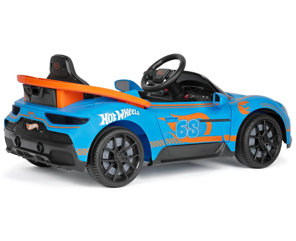 Peg Perego - Hot Wheels RC Electric Ride-On Car - Blue