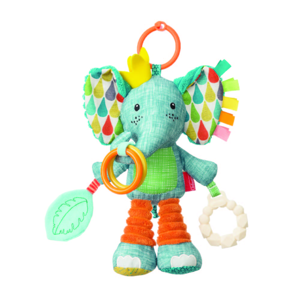Infantino - Playtime Pal Elephant Teether Toy
