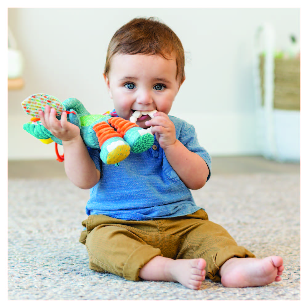 Infantino - Playtime Pal Elephant Teether Toy