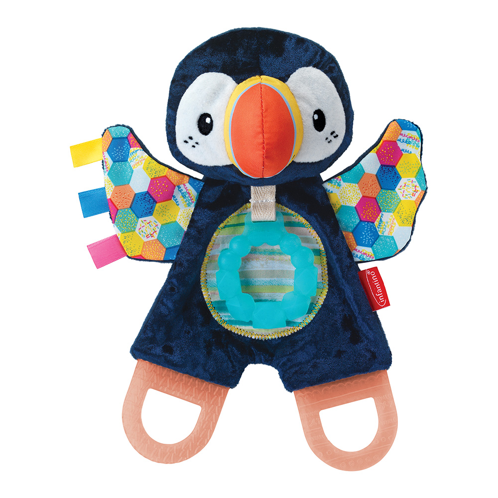 Infantino - Cuddly Puffin Teether
