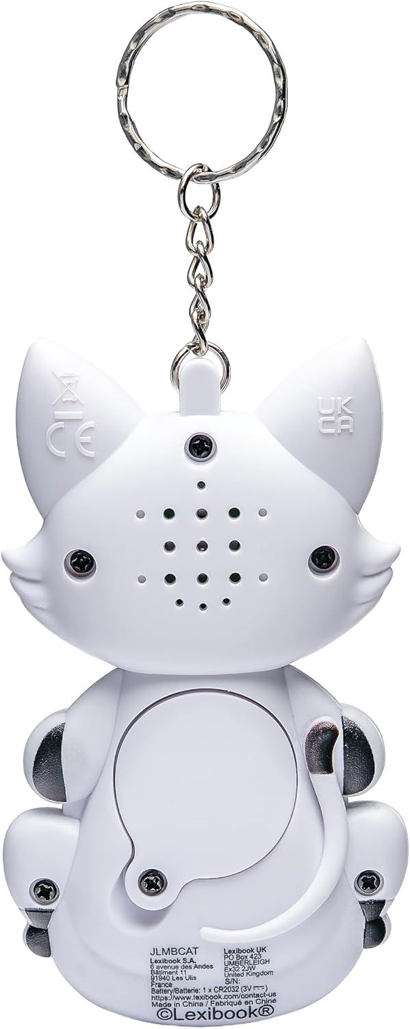 Lexibook - My Best-E Chat Virtual Pet Console - White/Pink