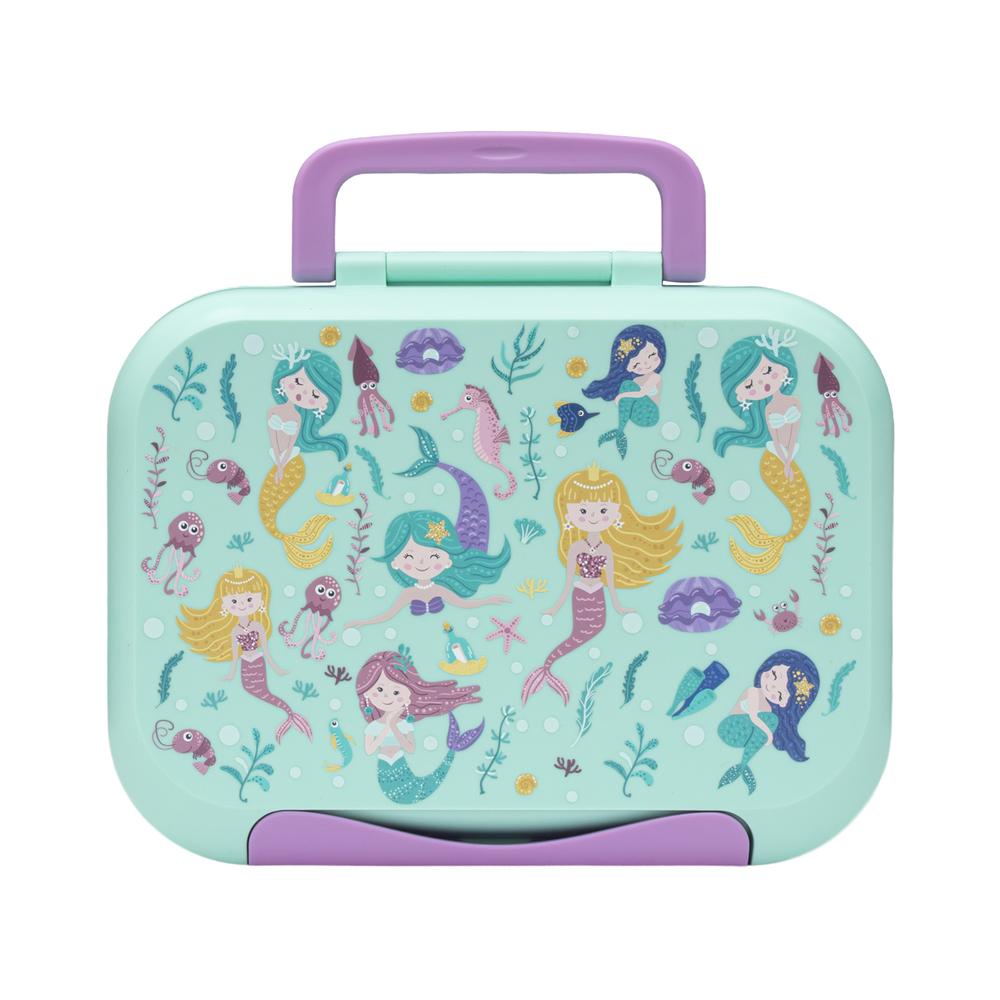 Moon - Kids' 3-Compartment Lunch Box - Mermaid