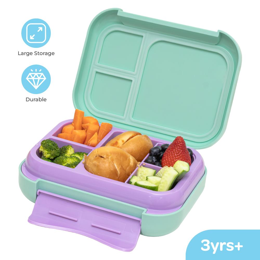 Moon - Kids' 3-Compartment Lunch Box - Mermaid