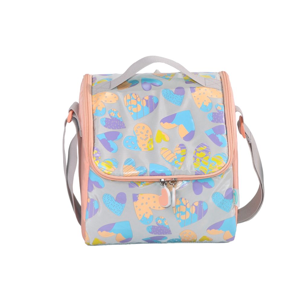 Moon - Kids Classic Hearts Insulated Lunch Bag - Multicolor